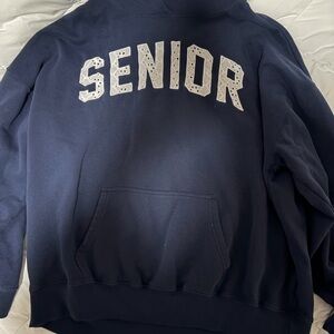 Hollister Navy Blue Women's Hoodie